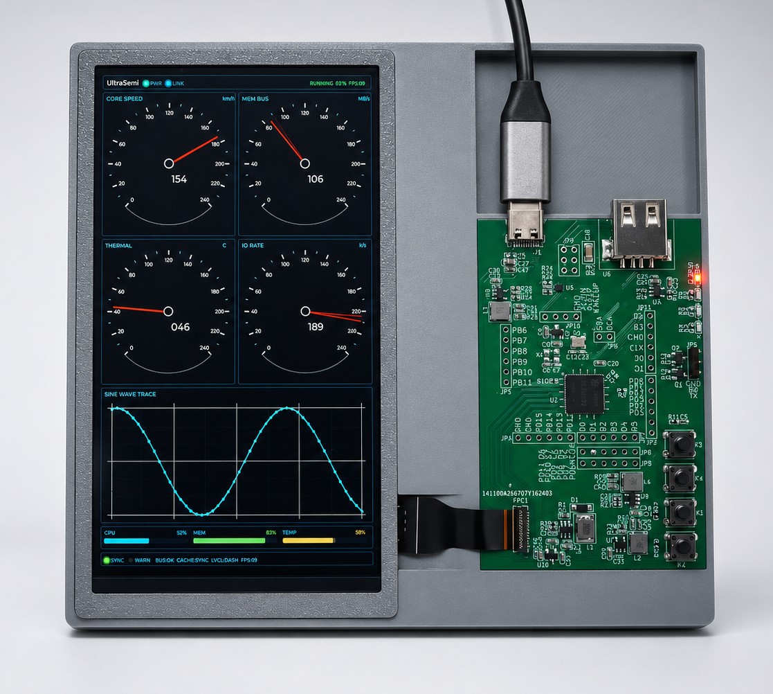 720×1280 MIPI 竖屏电脑副屏样机