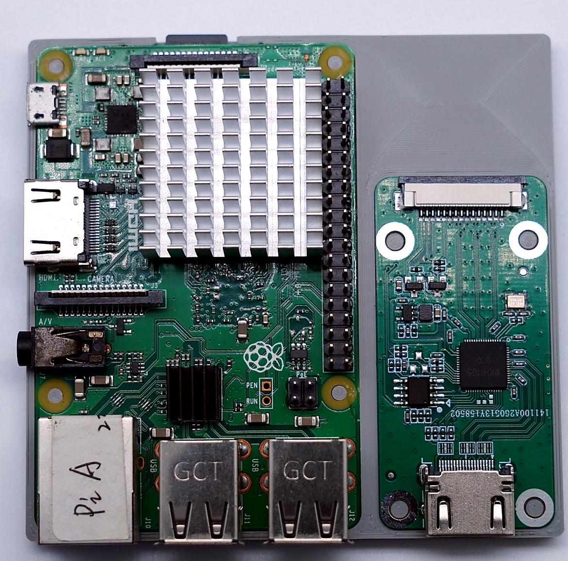 X2MIPI 树莓派 3B+ 参考设计